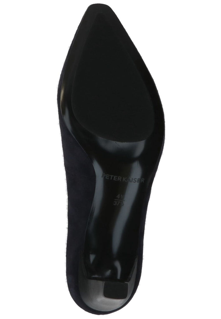 Peter Kaiser Pumps Veloursleder Dunkelblau