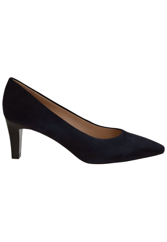 Peter Kaiser Pumps Veloursleder Dunkelblau