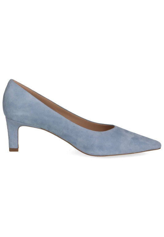 Peter Kaiser Pumps Veloursleder Hellblau