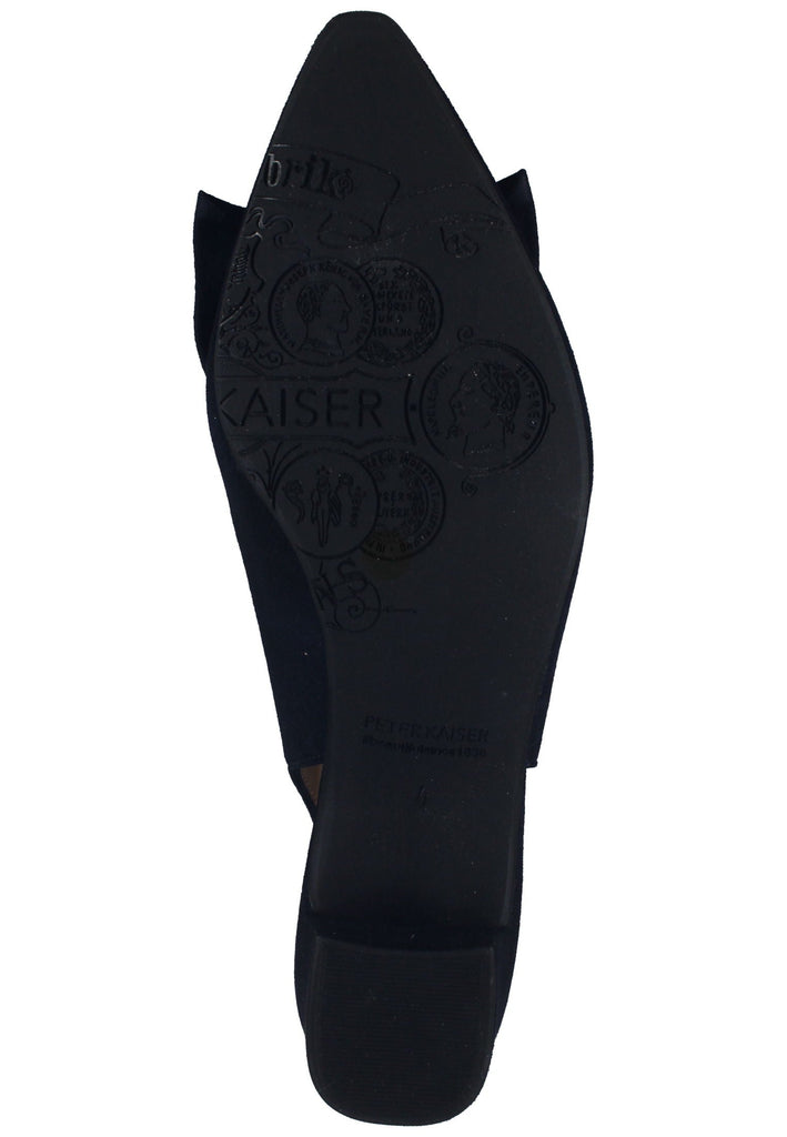 Peter Kaiser Pumps Veloursleder Notte
