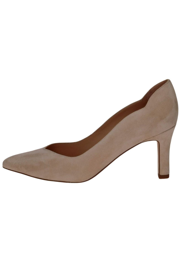 Peter Kaiser Pumps Veloursleder Sand