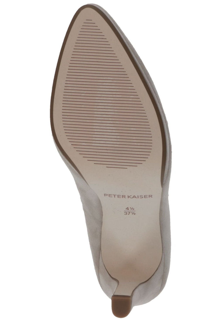 Peter Kaiser Pumps Veloursleder Sand