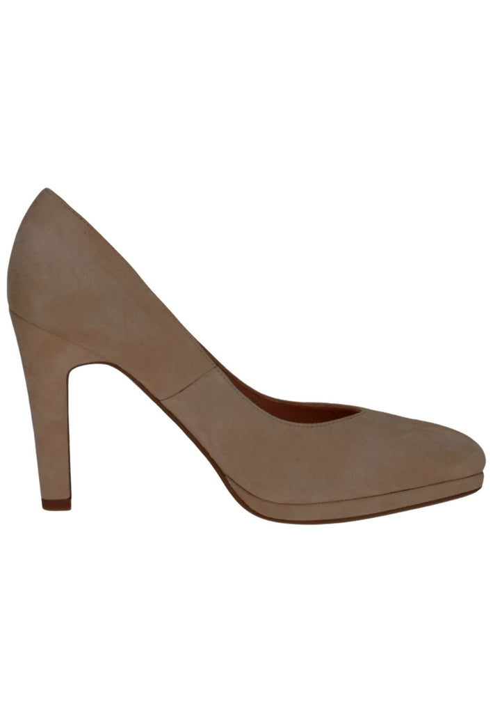 Peter Kaiser Pumps Veloursleder Sand