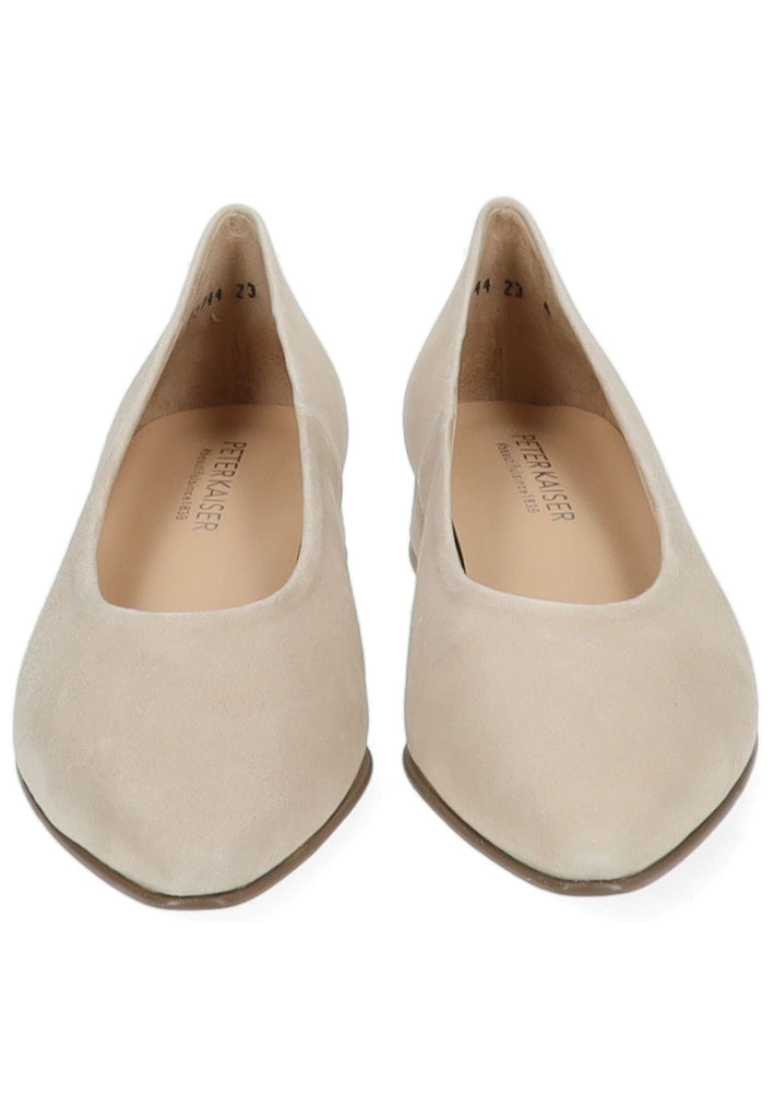 Peter Kaiser Pumps Veloursleder Sand