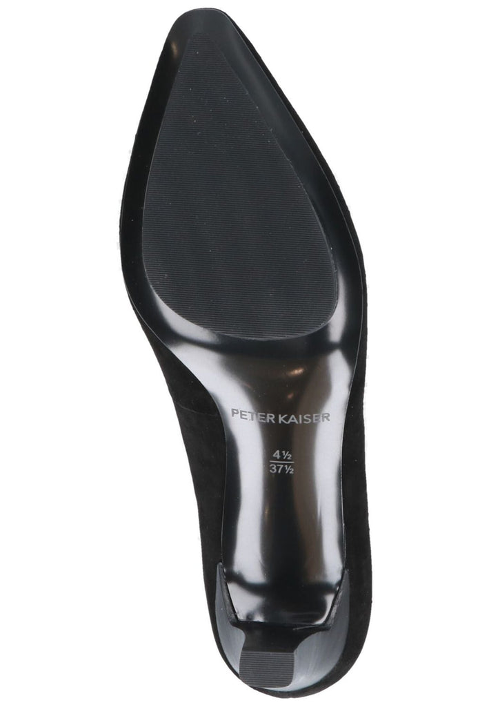 Peter Kaiser Pumps Veloursleder Schwarz