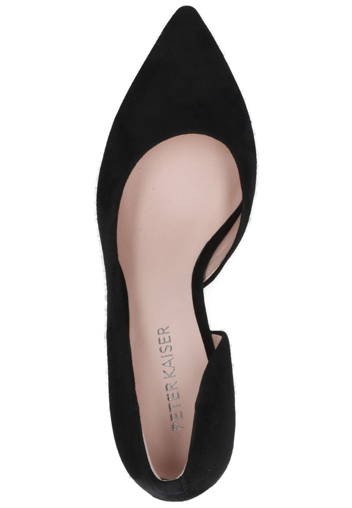 Peter Kaiser Pumps Veloursleder Schwarz