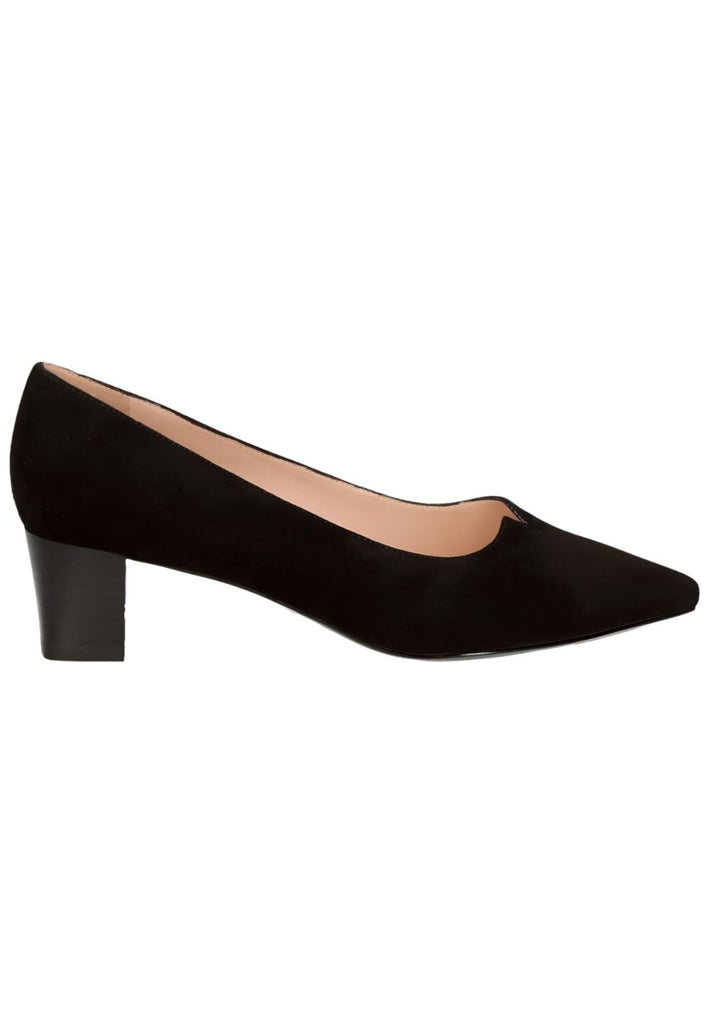 Peter Kaiser Pumps Veloursleder Schwarz