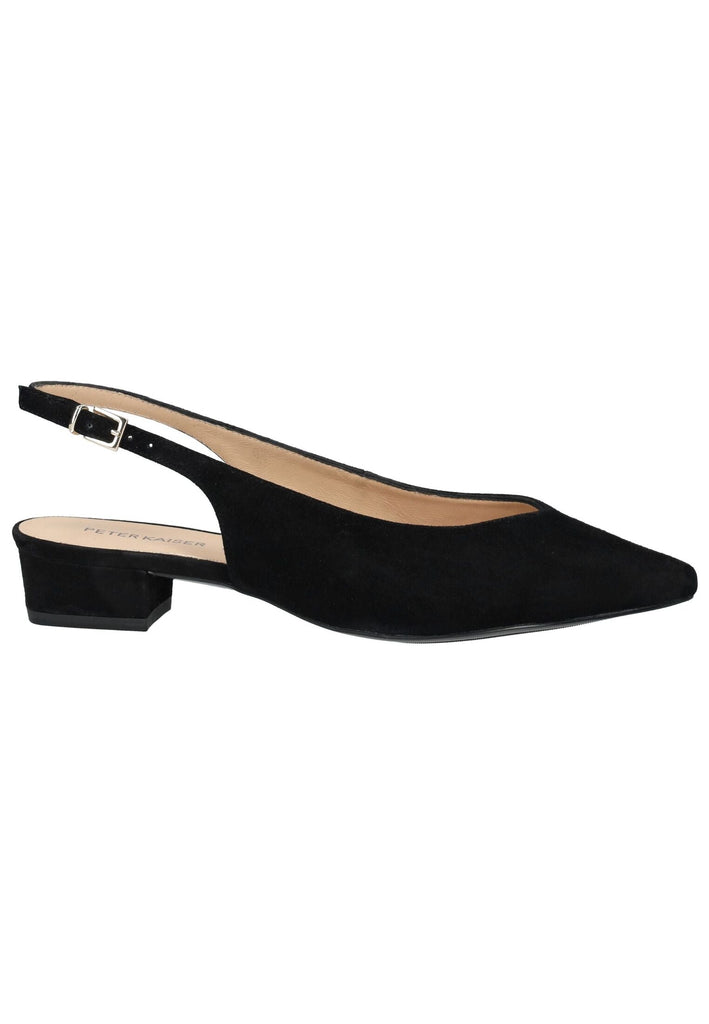 Peter Kaiser Pumps Veloursleder Schwarz