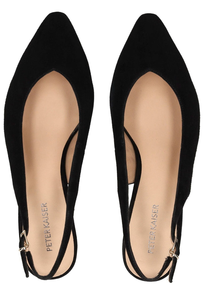 Peter Kaiser Pumps Veloursleder Schwarz