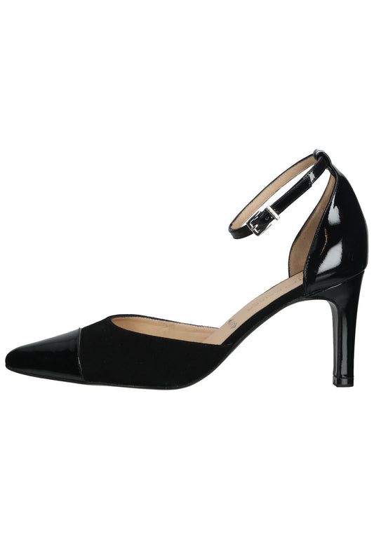 Peter Kaiser Pumps Veloursleder Schwarz