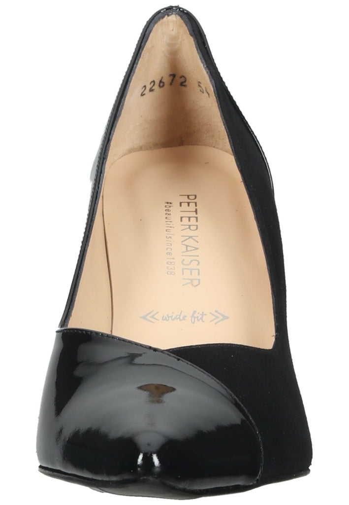 Peter Kaiser Pumps Veloursleder Schwarz