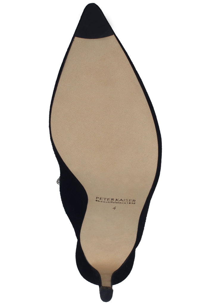 Peter Kaiser Pumps Veloursleder Schwarz