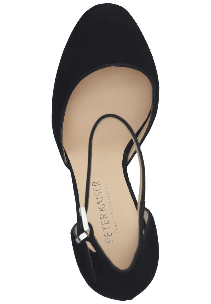 Peter Kaiser Pumps Veloursleder Schwarz