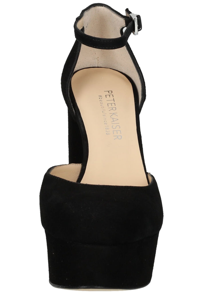 Peter Kaiser Pumps Veloursleder Schwarz