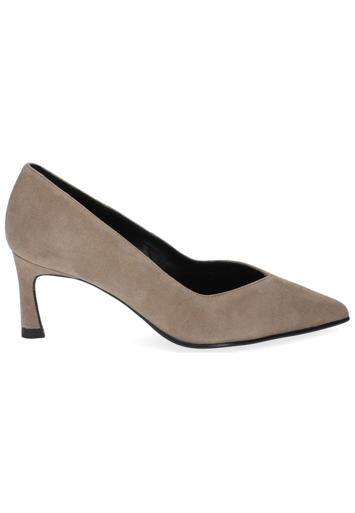 Peter Kaiser Pumps Veloursleder Taupe