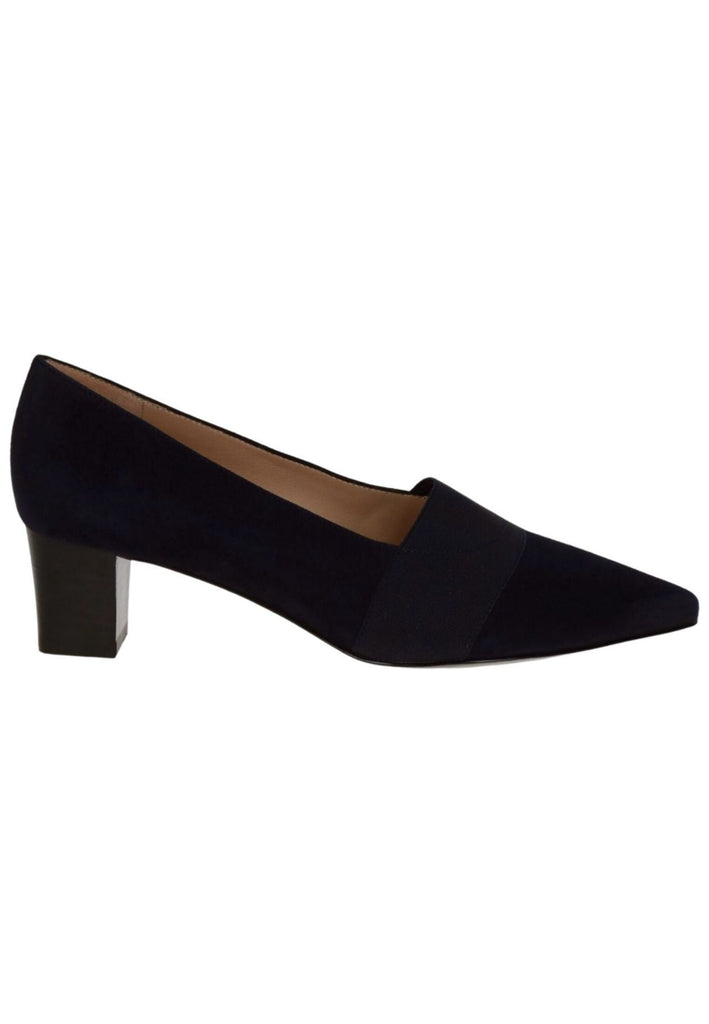 Peter Kaiser Pumps Veloursleder/Textil Dunkelblau