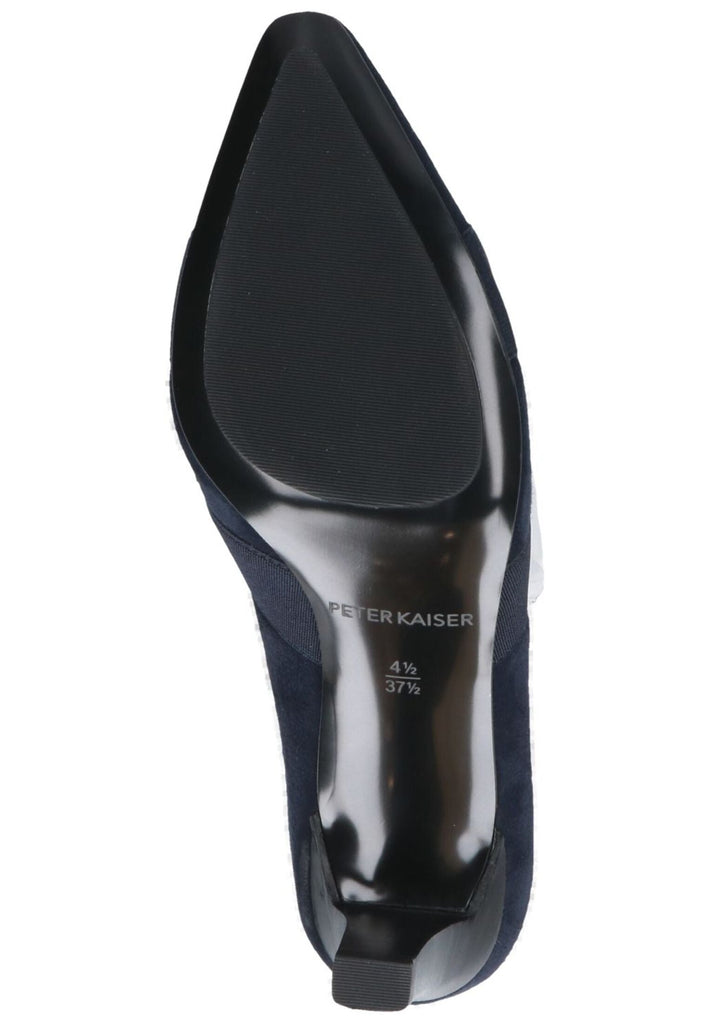 Peter Kaiser Pumps Veloursleder/Textil Dunkelblau