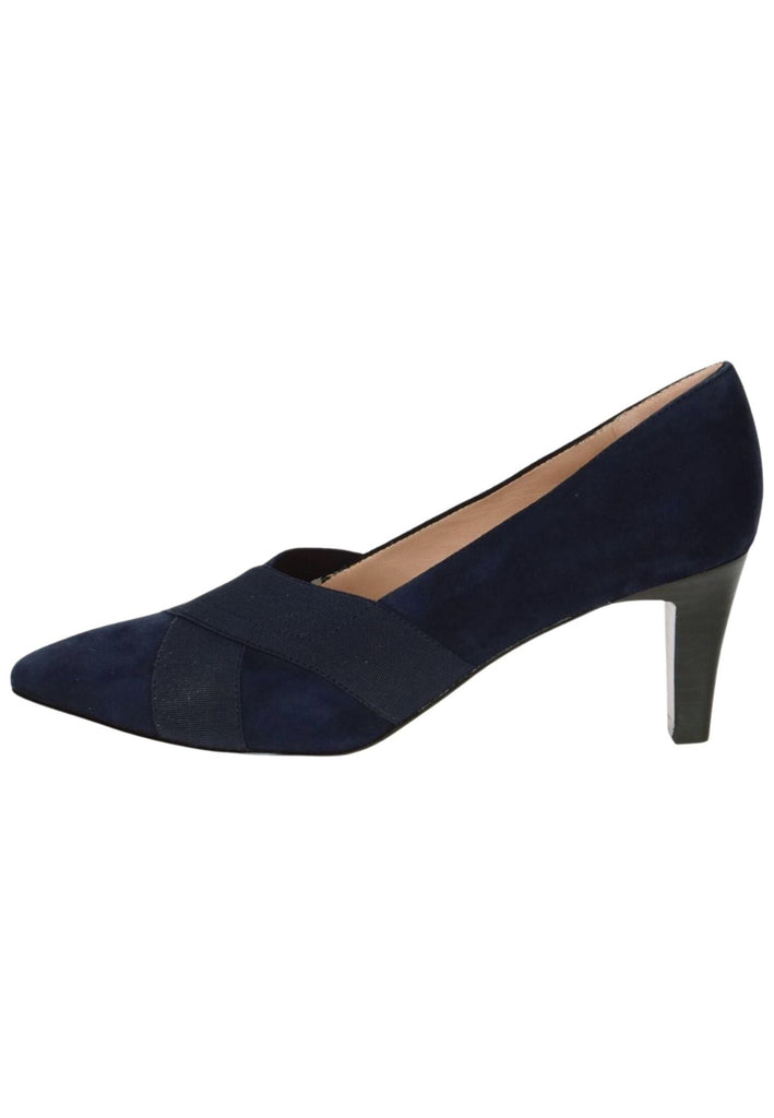 Peter Kaiser Pumps Veloursleder/Textil Dunkelblau