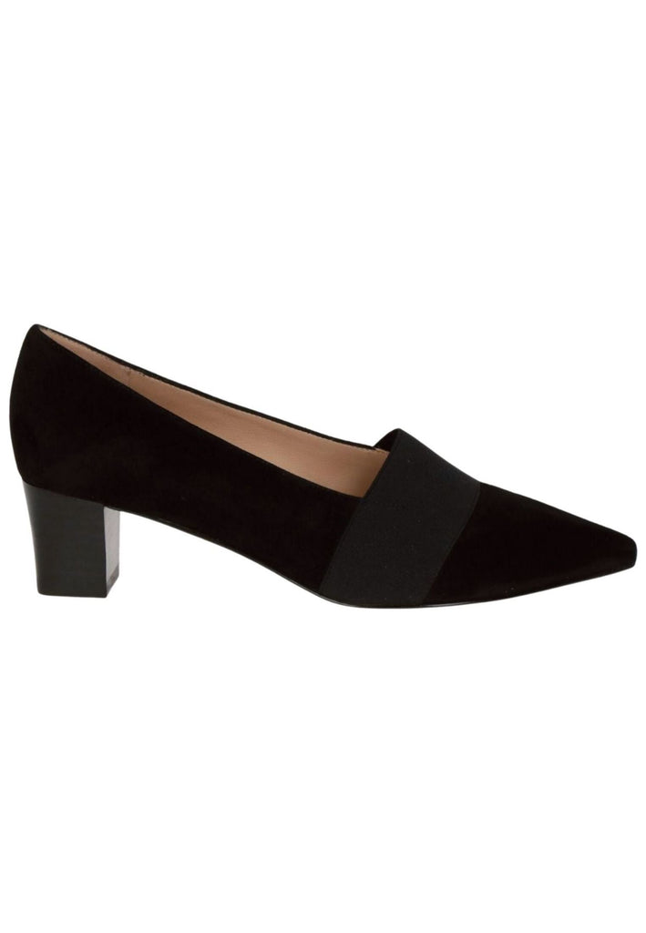 Peter Kaiser Pumps Veloursleder/Textil Schwarz