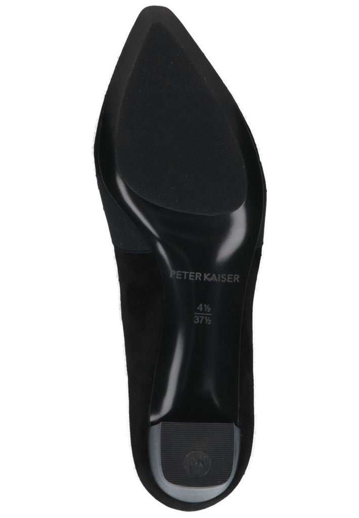 Peter Kaiser Pumps Veloursleder/Textil Schwarz