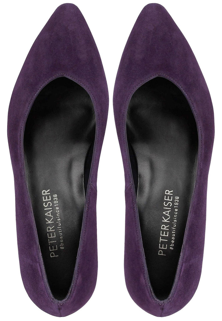 Peter Kaiser Pumps Veloursleder Violett