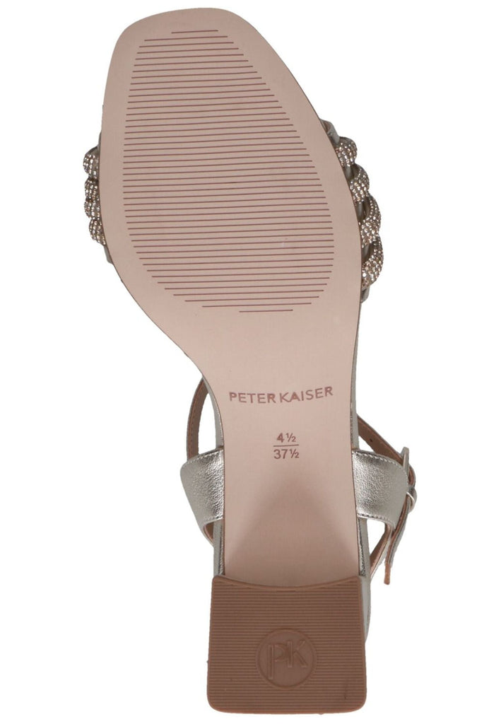 Peter Kaiser Sandalen Leder Gold