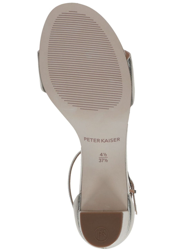 Peter Kaiser Sandalen Leder Gold