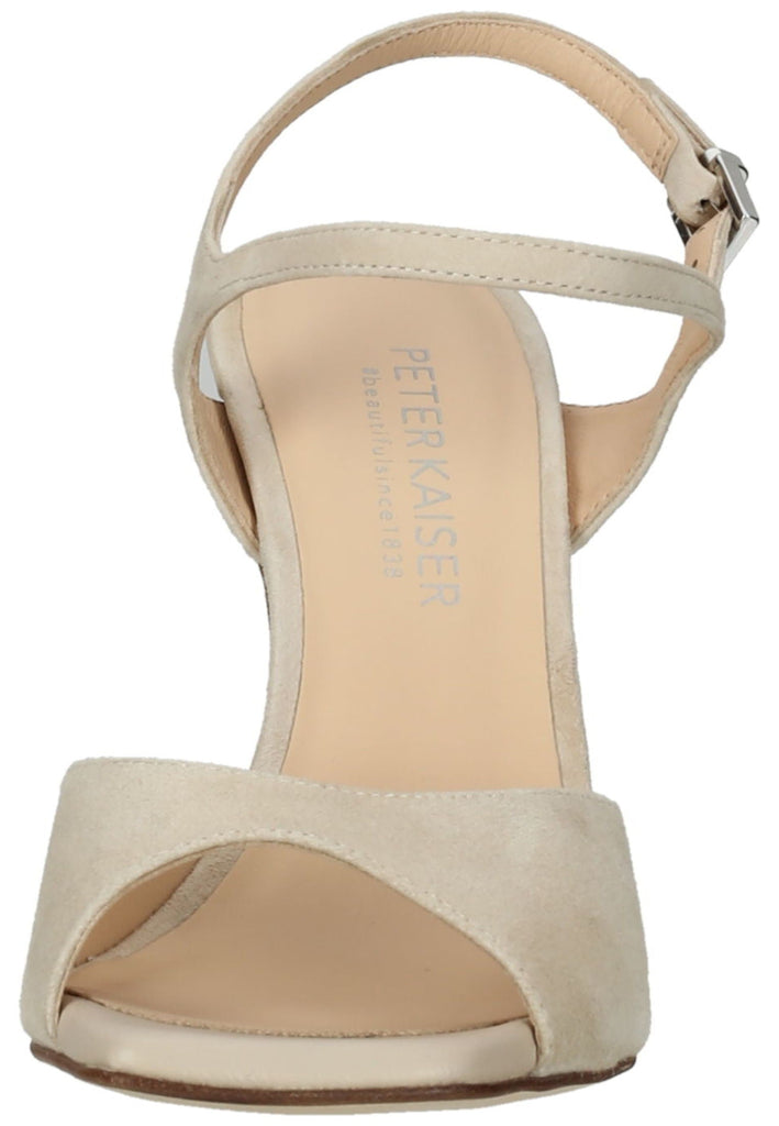 Peter Kaiser Sandalen Veloursleder Sand