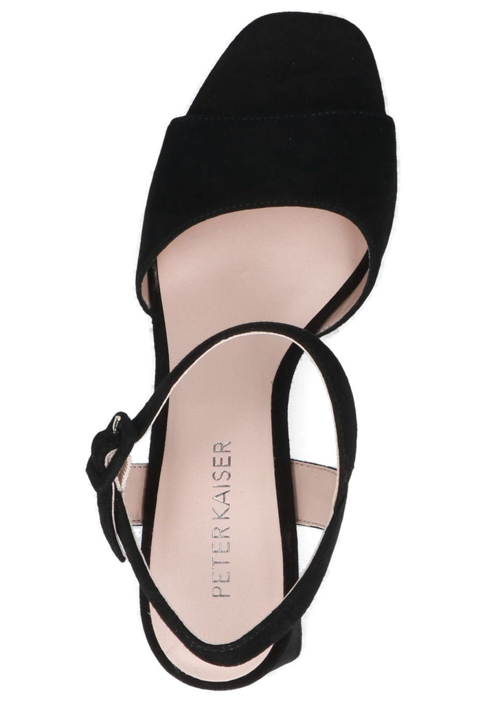Peter Kaiser Sandalen Veloursleder Schwarz