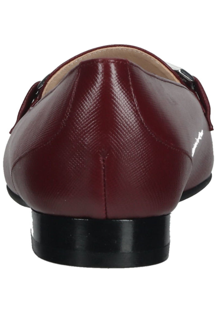 Peter Kaiser Slipper Leder Rubinrot