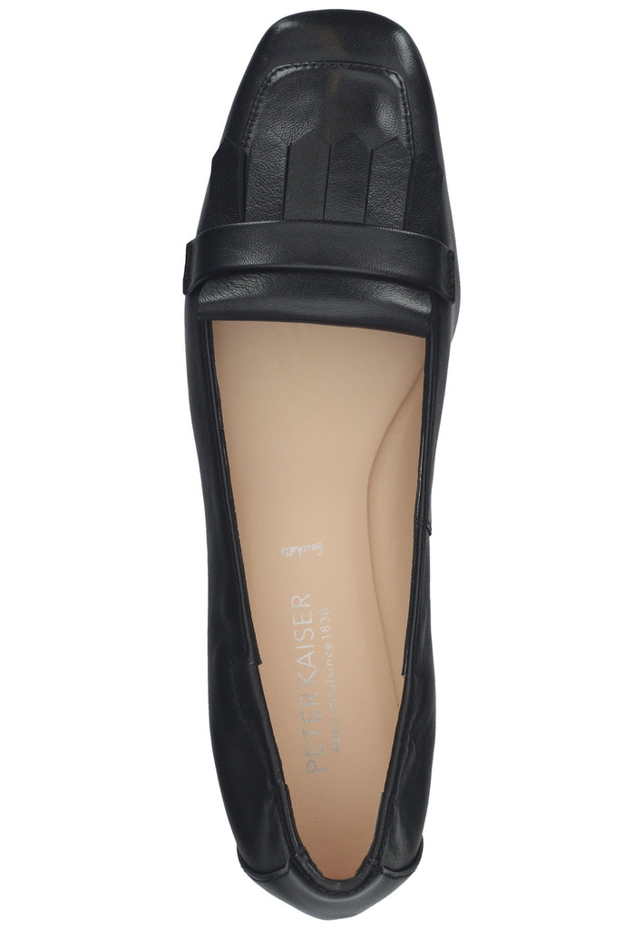 Peter Kaiser Slipper Leder Schwarz