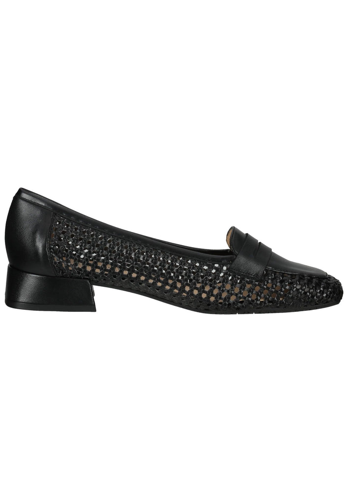 Peter Kaiser Slipper Leder Schwarz