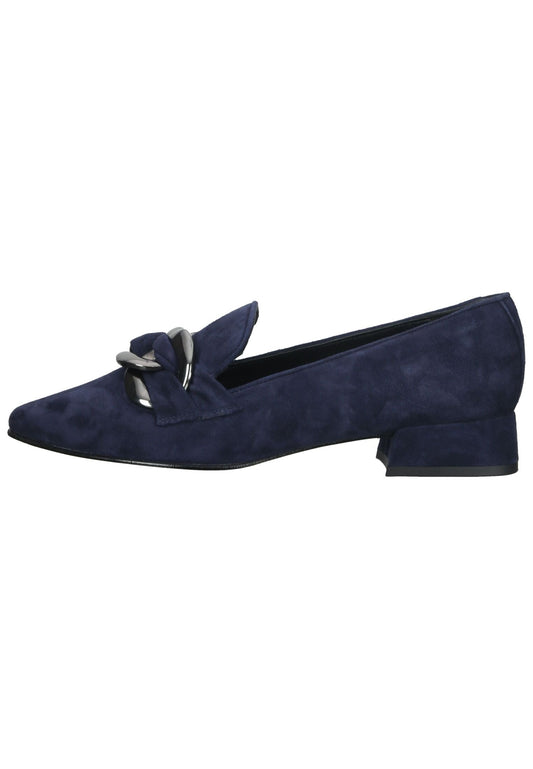 Peter Kaiser Slipper Veloursleder Navy
