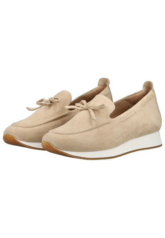 Peter Kaiser Slipper Veloursleder Sand