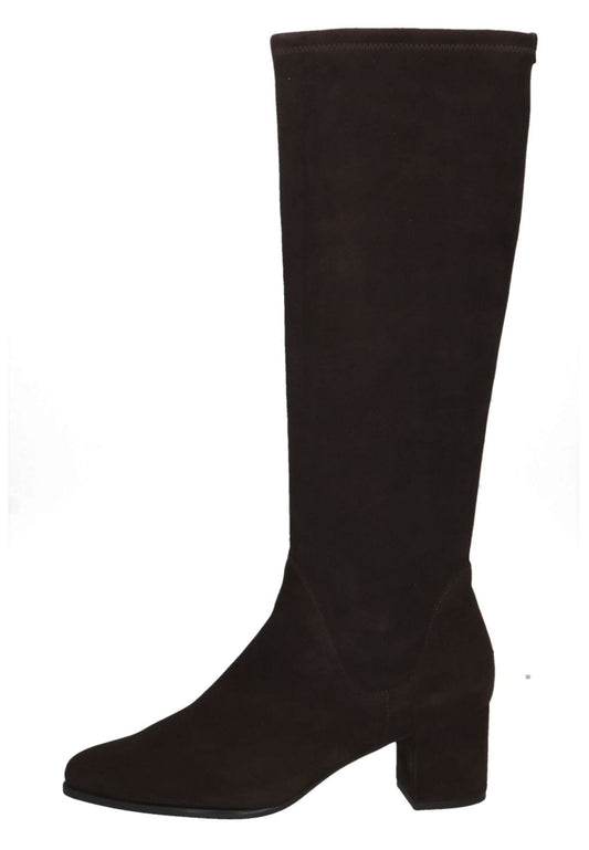Peter Kaiser Stiefel Veloursleder Dunkelbraun
