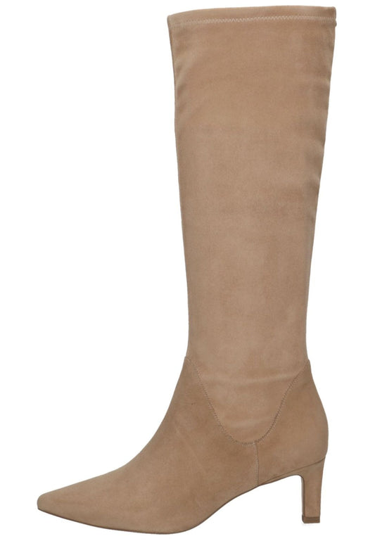 Peter Kaiser Stiefel Veloursleder Hellbraun