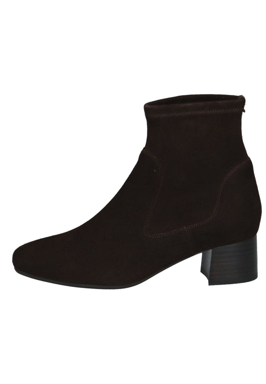 Peter Kaiser Stiefelette Veloursleder Dunkelbraun