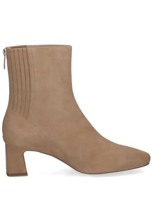 Peter Kaiser Stiefelette Veloursleder Hellbraun
