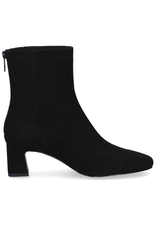 Peter Kaiser Stiefelette Veloursleder Schwarz