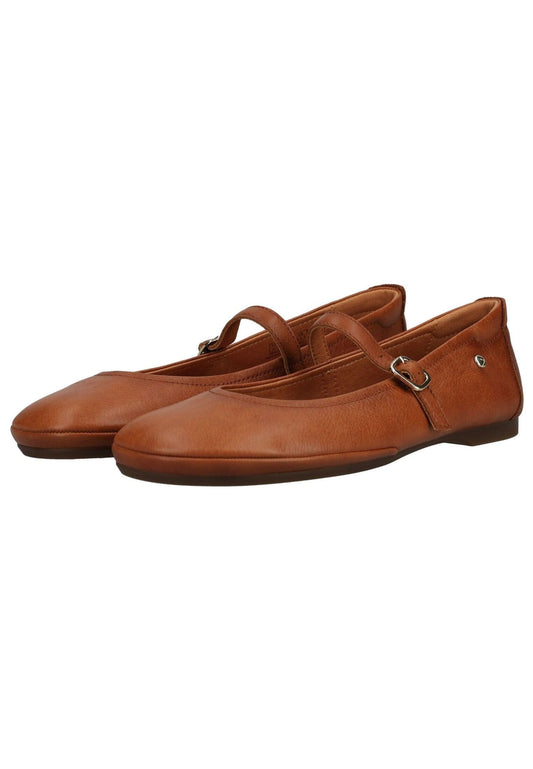 Pikolinos Ballerinas Leder Brandy
