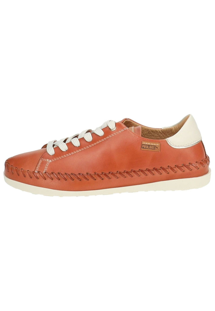 Pikolinos Halbschuhe Leder Rot Kombi