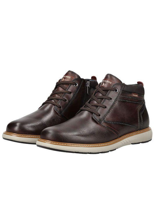 Pikolinos Halbschuhe Leder/Textil Dunkelbraun