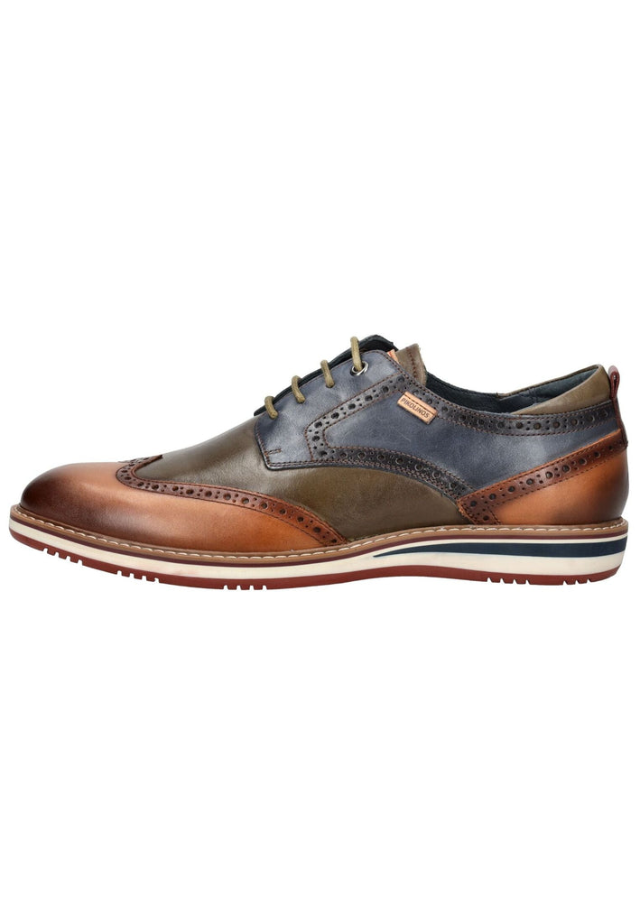 Halbschuhe Pikolinos Halbschuhe Leder Braun