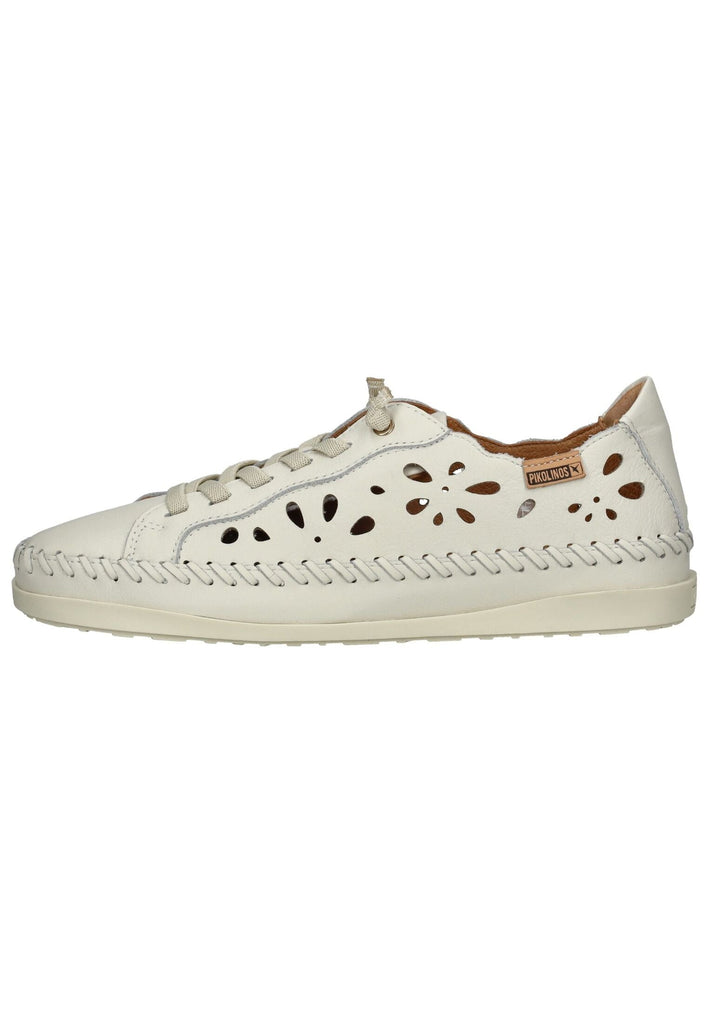 Halbschuhe Pikolinos Halbschuhe Leder Creme