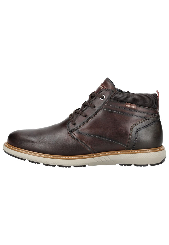 Halbschuhe Pikolinos Halbschuhe Leder/Textil Dunkelbraun