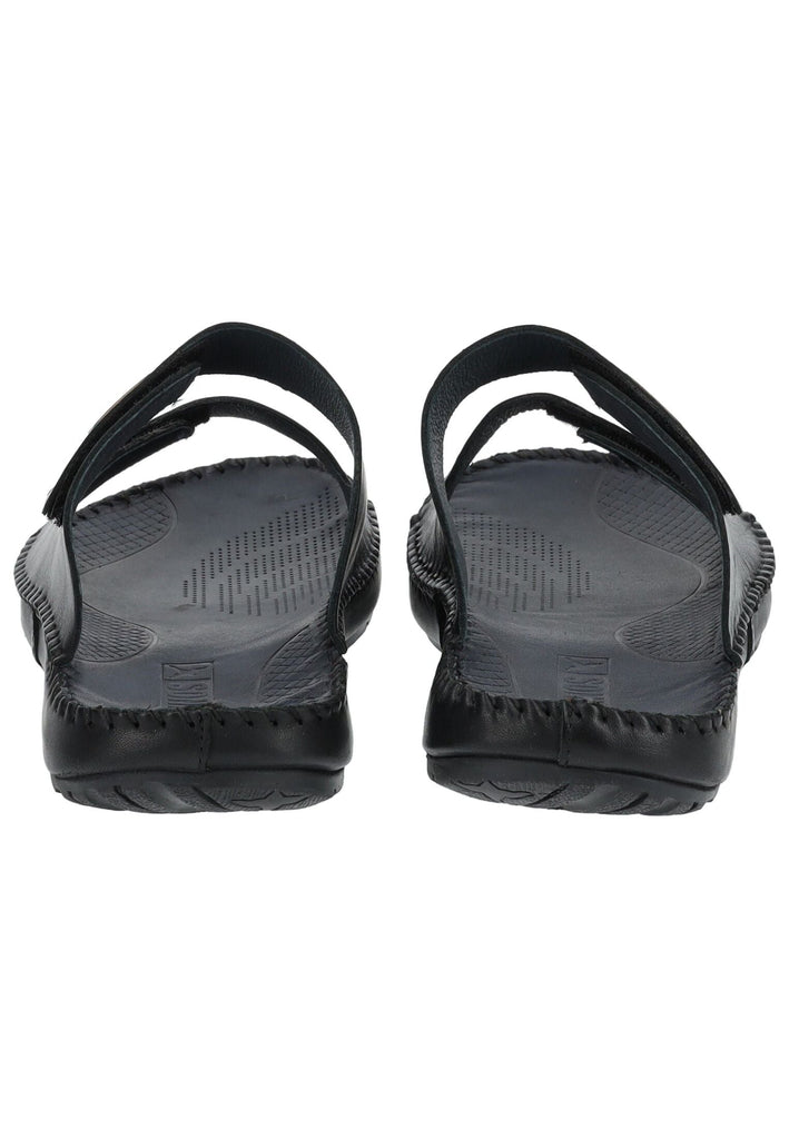 Pikolinos Pantoletten Leder Schwarz