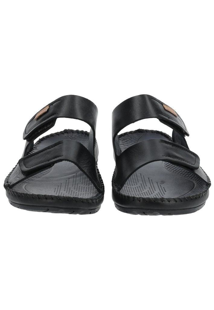 Pikolinos Pantoletten Leder Schwarz