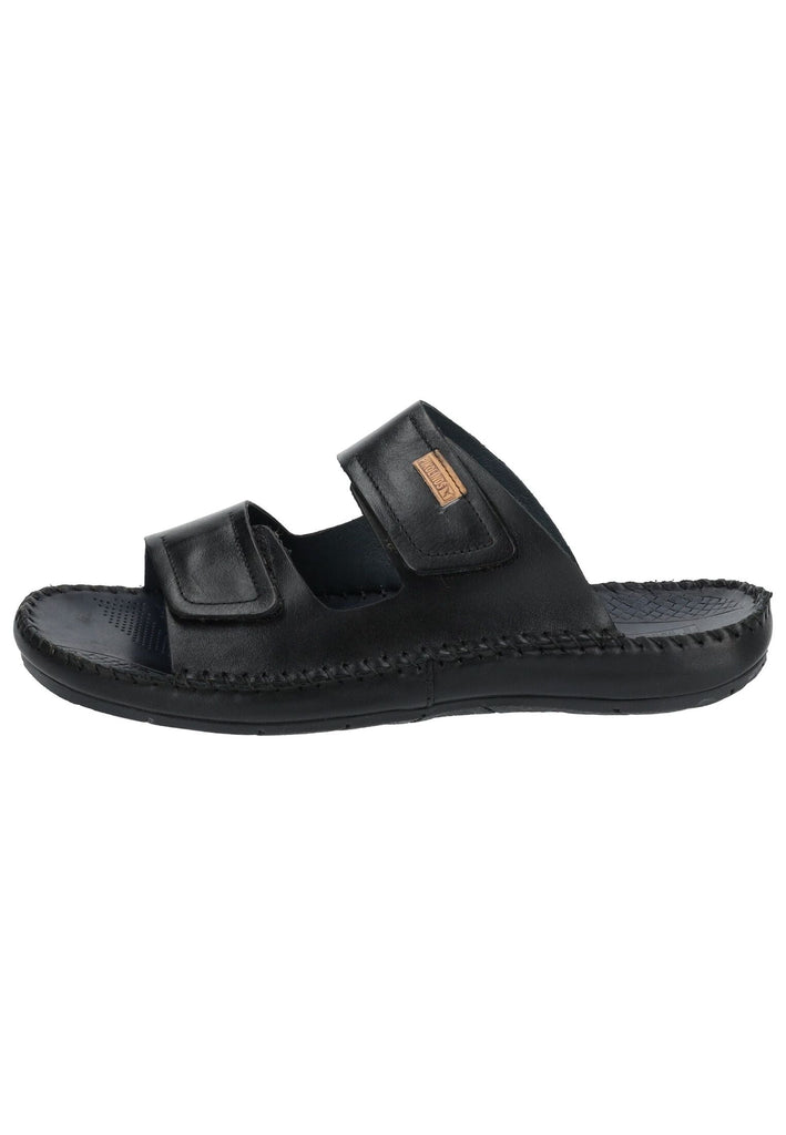 Pikolinos Pantoletten Leder Schwarz