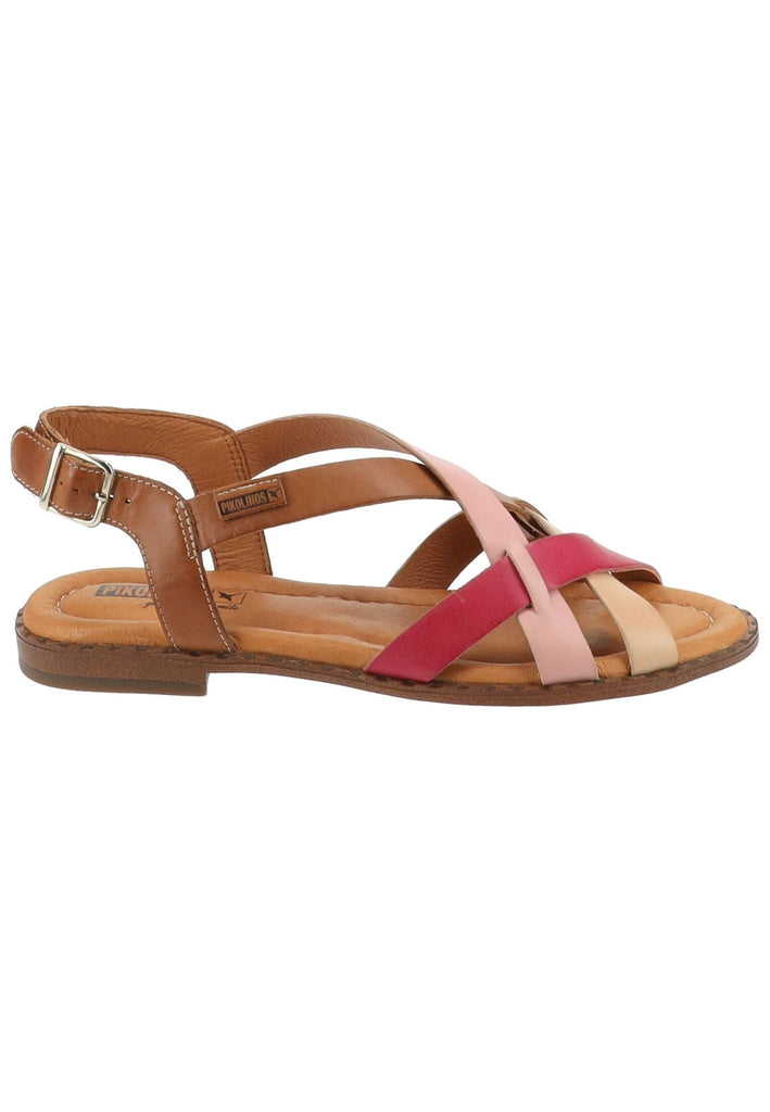 Pikolinos Sandalen Leder Beige/Rosa