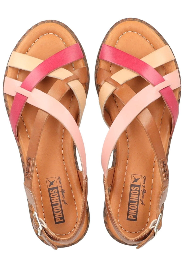 Pikolinos Sandalen Leder Beige/Rosa